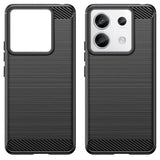 Противоударен Калъф за Xiaomi Redmi Note 13 Pro 5G, Tech-Protect Premium Carbon Case, Черен (3)