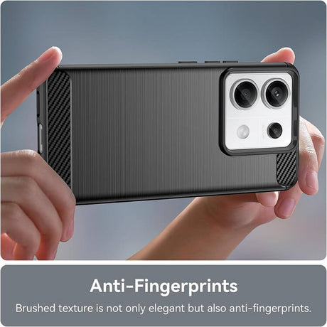 Противоударен Калъф за Xiaomi Redmi Note 13 Pro 5G, Tech-Protect Premium Carbon Case, Черен (5)