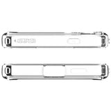 Magsafe Противоударен Калъф за Samsung S24, Spigen Ultra Hybrid Case, Бял (6)