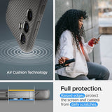 Противоударен Силиконов Калъф за Samsung S24, Spigen Liquid Air Case, Сив (10)