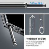 Magsafe Противоударен Калъф за Samsung S24 Ultra, Spigen Ultra Hybrid Case, Бял (8)