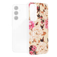 Дамски Калъф за Samsung A55, GKK Elegant Flower Case, Бежов