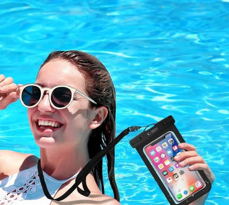Универсален Водоустойчив Калъф, Tech-Protect Waterproof Case, Прозрачен (4)