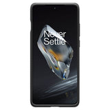 Противоударен Силиконов Калъф за Oneplus 12, Spigen Liquid Air Case, Черен (4)