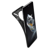 Противоударен Силиконов Калъф за Oneplus 12, Spigen Liquid Air Case, Черен (6)