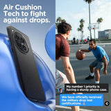 Противоударен Силиконов Калъф за Oneplus 12, Spigen Liquid Air Case, Черен (9)