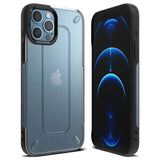 Матов Калъф за iPhone 13 Pro, Ringke UX Case, Черен (2)