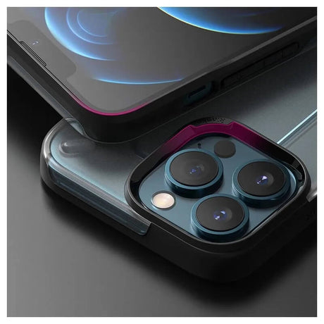 Матов Калъф за iPhone 13 Pro, Ringke UX Case, Черен (5)