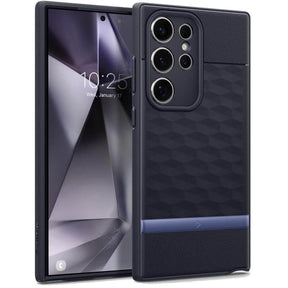 Противоударен Калъф за Samsung S24 Ultra, Spigen Caseology Parallax, Лилав