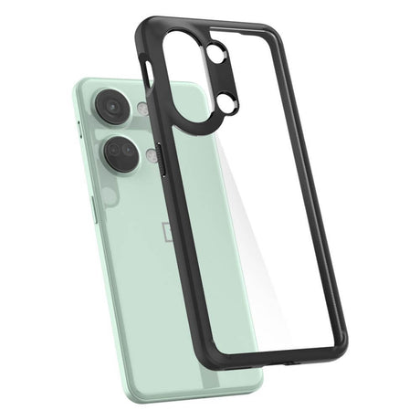 Противоударен Хибриден Калъф за Oneplus Nord 3, Spigen Ultra Hybrid Case, Черен (3)