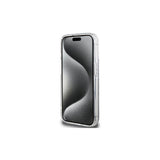Magsafe Калъф за iPhone 15 Pro, Guess IML GCube Hard Case, Черен (5)
