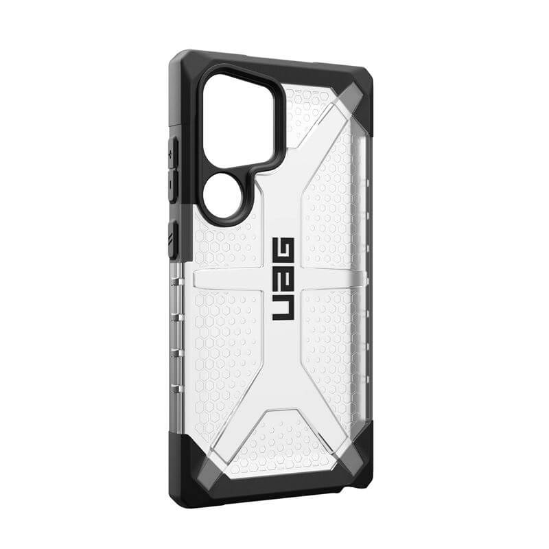 Противоударен Калъф за Samsung S24 Ultra, UAG Plasma Ice Case, Черен (3)