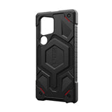 Magsafe Противоударен Калъф за Samsung S24 Ultra, UAG Monarch Pro Kevlar Case, Черен (2)