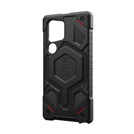 Magsafe Противоударен Калъф за Samsung S24 Ultra, UAG Monarch Pro Kevlar Case, Черен (2)