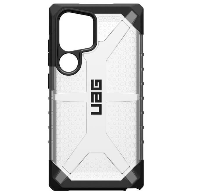 Противоударен Калъф за Samsung S24 Ultra, UAG Plasma Ice Case, Черен