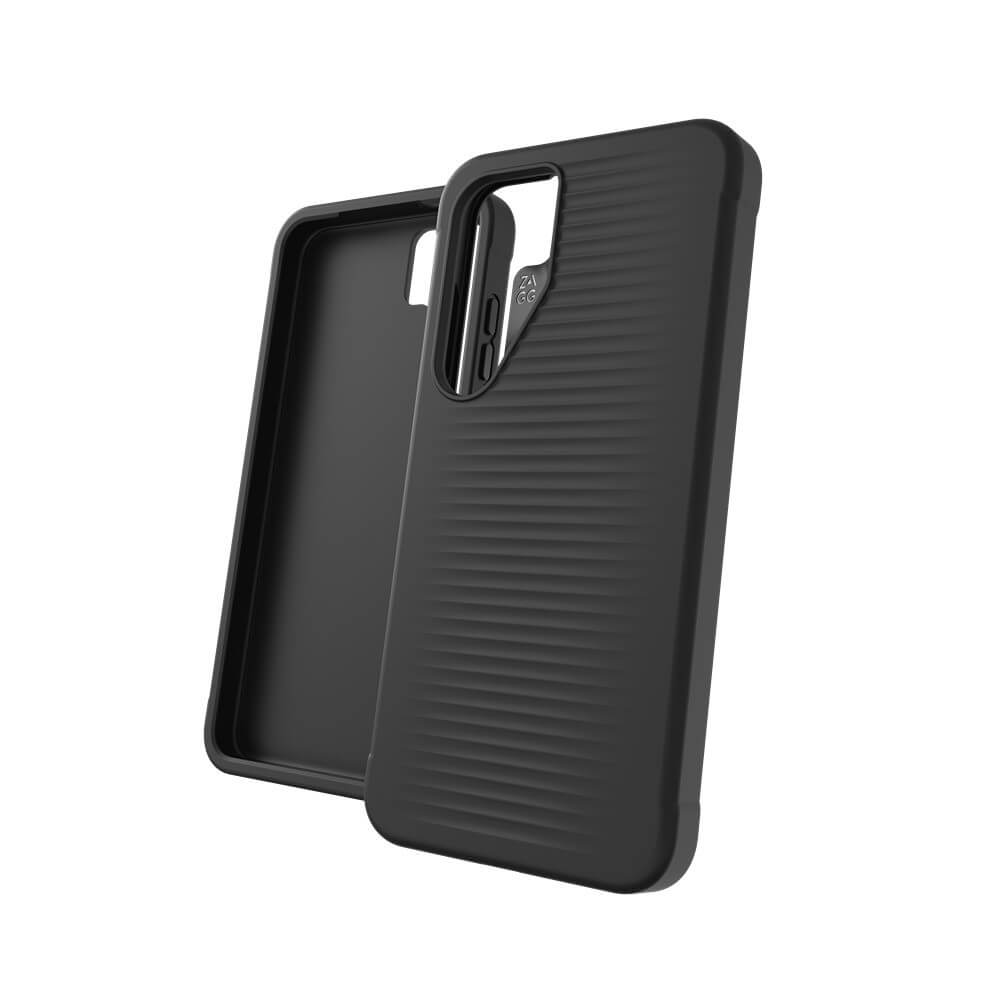 Противоударен Калъф за Samsung S24, ZAGG Luxe Case, Черен (7)
