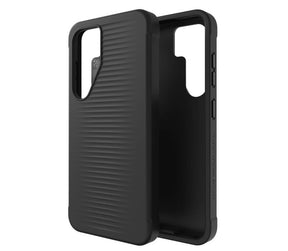Противоударен Калъф за Samsung S24 Plus, ZAGG Luxe Case, Черен