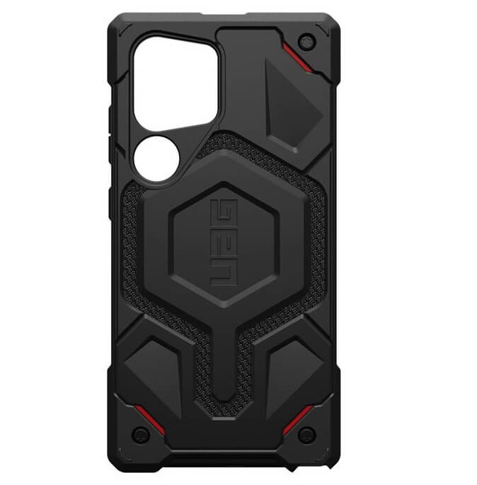 Противоударен Калъф за Samsung S24 Ultra, UAG Monarch Kevlar Case, Черен