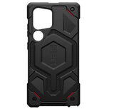 Magsafe Противоударен Калъф за Samsung S24 Ultra, UAG Monarch Pro Kevlar Case, Черен
