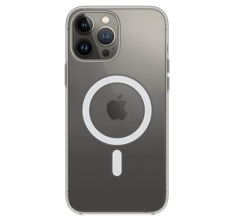 Оригинален Калъф за iPhone 13 Pro Max, Clear Magsafe Case MM313ZM/A, Прозрачен (3)