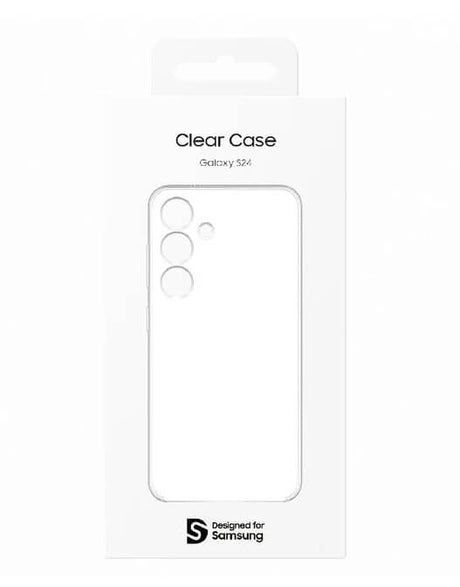 Оригинален Твърд Калъф за Samsung S24 Clear Case GP-FPS921SAATW, Прозрачен (5)