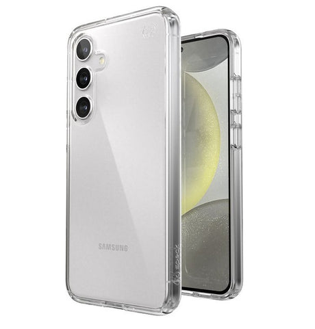 Екстремен Калъф за Samsung S24, Speck Presidio Perfect-Clear, Прозрачен