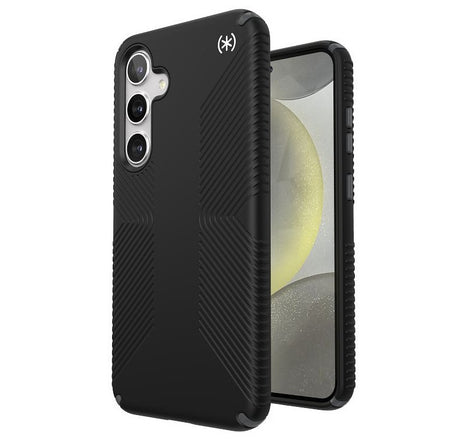Екстремен Калъф за Samsung S24, Speck Presidio 2 Grip Case, Черен
