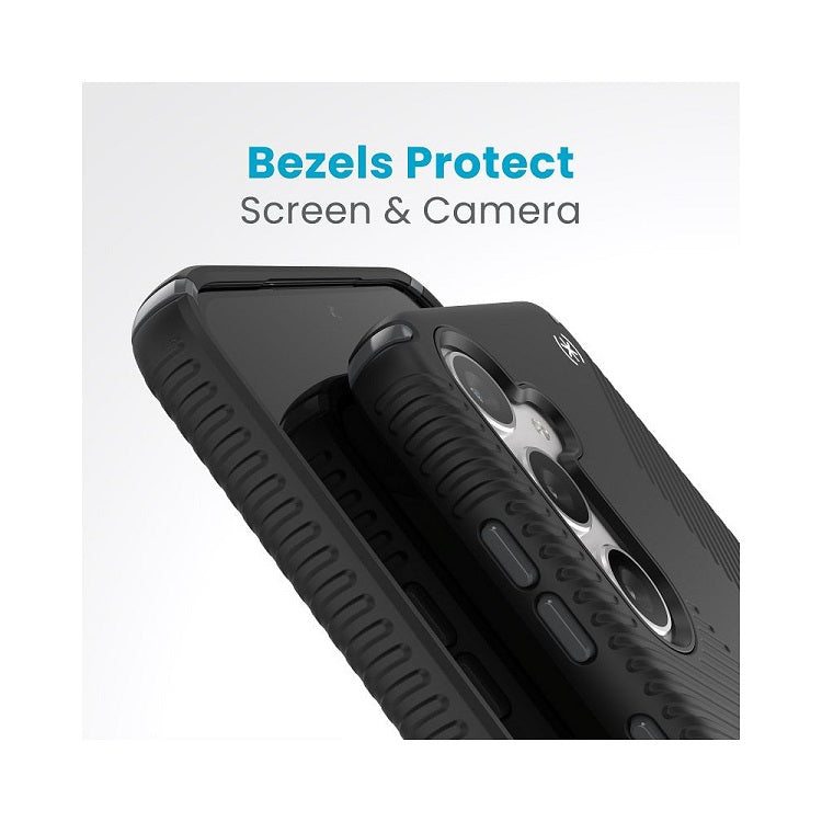 Екстремен Калъф за Samsung S24, Speck Presidio 2 Grip Case, Черен (9)