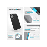 Екстремен Калъф за Samsung S24, Speck Presidio 2 Grip Case, Черен (10)