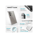 Екстремен Калъф за Samsung S24 Ultra, Speck Presidio Perfect-Clear, Прозрачен (9)