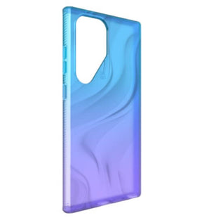 Противоударен Преливащ Калъф за Samsung S24 Ultra, ZAGG Milan Case, Син