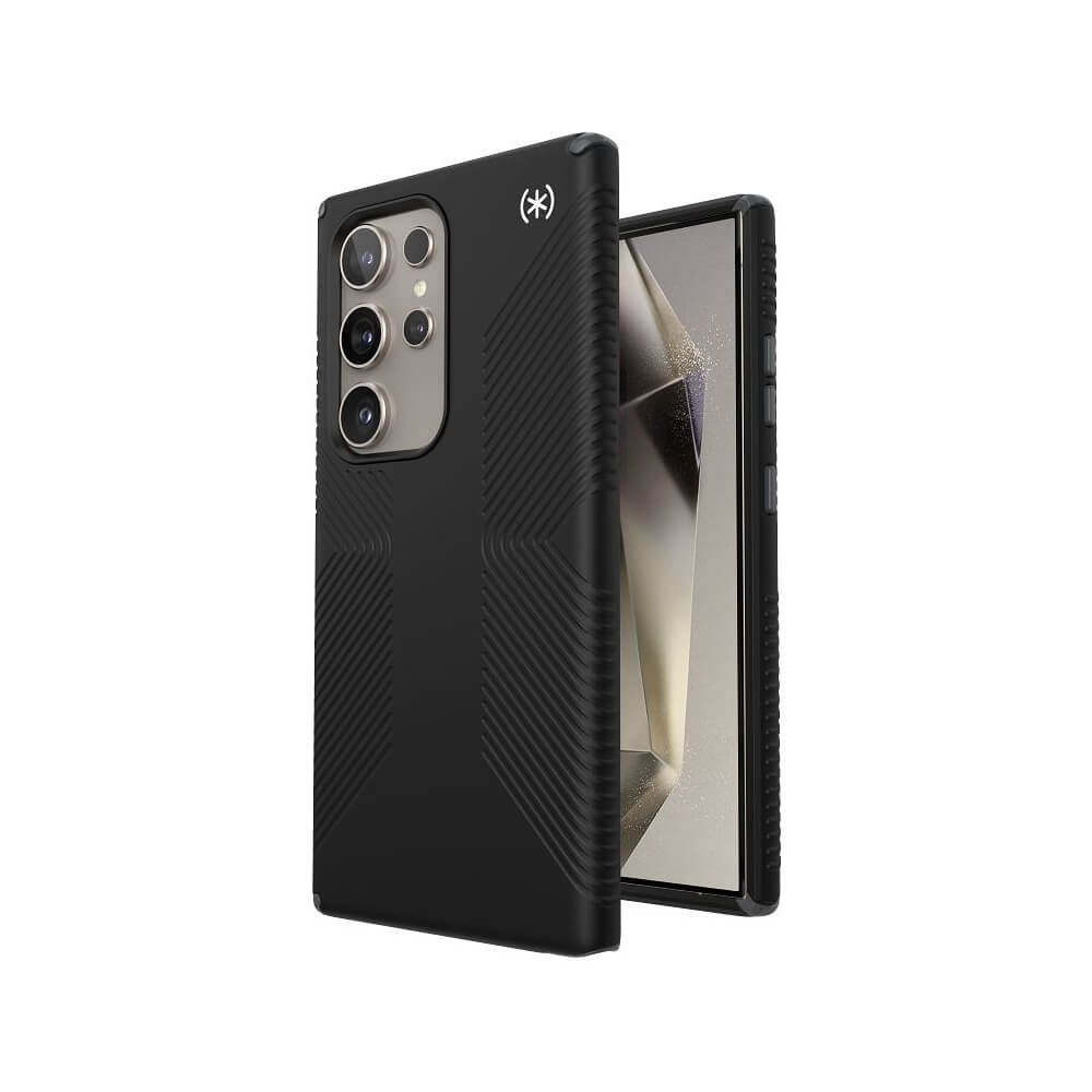 Екстремен Калъф за Samsung S24 Ultra, Speck Presidio 2 Grip Case, Черен (5)