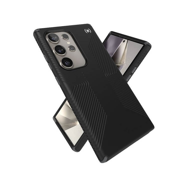 Екстремен Калъф за Samsung S24 Ultra, Speck Presidio 2 Grip Case, Черен (7)