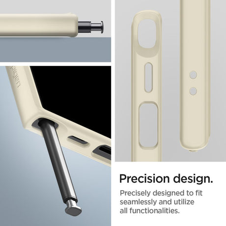 Противоударен Хибриден Калъф за Samsung S24 Ultra, Spigen Ultra Hybrid Case, Бежов (8)