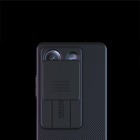 Калъф с Плъзгач за Камера за Xiaomi Redmi Note 13 5G, Nillkin CamShield Case, Черен (3)