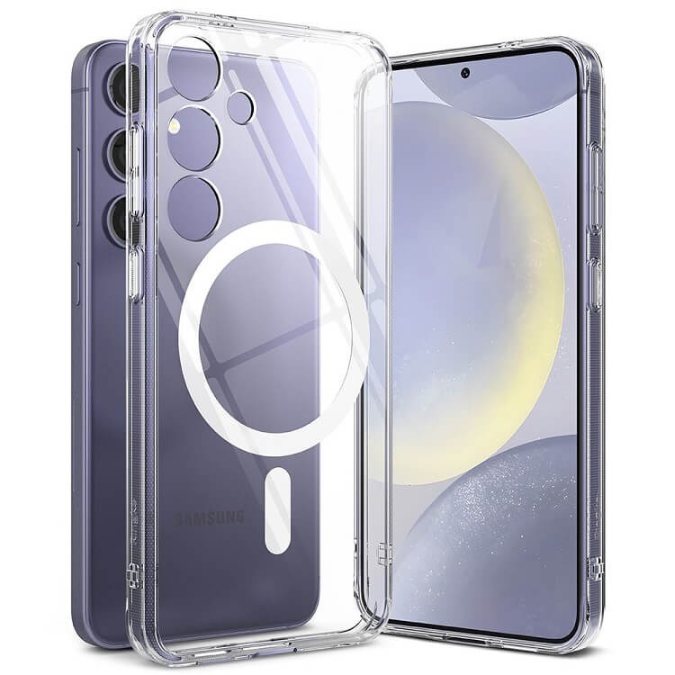 Magsafe Калъф за Samsung S24, Ringke Fusion Matte Case, Прозрачен