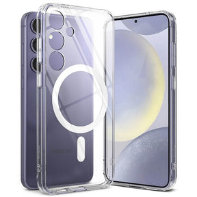 Magsafe Калъф за Samsung S24, Ringke Fusion Matte Case, Прозрачен