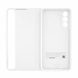 Оригинален Активен Калъф за Samsung S22 Plus Clear View Cover Book Case EF-ZS906CWEGEE, Бял (4)
