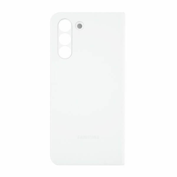 Оригинален Активен Калъф за Samsung S22 Plus Clear View Cover Book Case EF-ZS906CWEGEE, Бял (5)