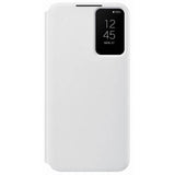 Оригинален Активен Калъф за Samsung S22 Plus Clear View Cover Book Case EF-ZS906CWEGEE, Бял