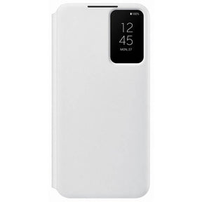 Оригинален Активен Калъф за Samsung S22 Plus Clear View Cover Book Case EF-ZS906CWEGEE, Бял