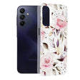 Дамски Калъф за Samsung A55, GKK Elegant Flower Case, Бял