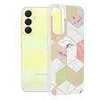 Дамски Калъф за Samsung A25, GKK Elegant Marble Case, Златист