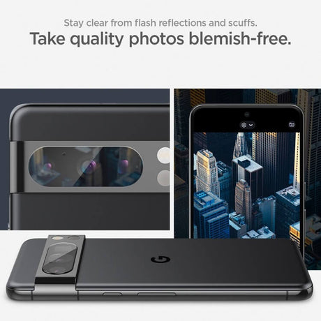 Протектор за Камерата на Google Pixel 8 Pro, Spigen EZ Fit Cam Glass 2бр., Прозрачен (6)