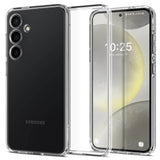 Силиконов Калъф за Samsung S24 Plus, Spigen Liquid Crystal Case, Прозрачен (2)