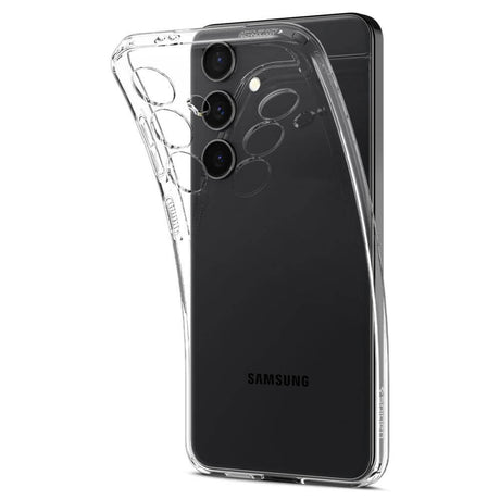 Силиконов Калъф за Samsung S24 Plus, Spigen Liquid Crystal Case, Прозрачен (6)