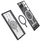 Magsafe Калъф за Samsung S24 Ultra, Spigen Zero One Ultra Hybrid Case, Черен (7)