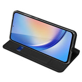 Кожен Калъф за Samsung A35, Dux Ducis Skin Pro Book Case, Черен (4)