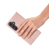 Кожен Калъф за Samsung A35, Dux Ducis Skin Pro Book Case, Розов (5)