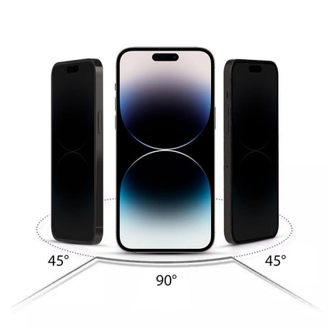 Затъмняващ Протектор за Samsung A25, Hofi Anty-Spy Glass, Черен (2)